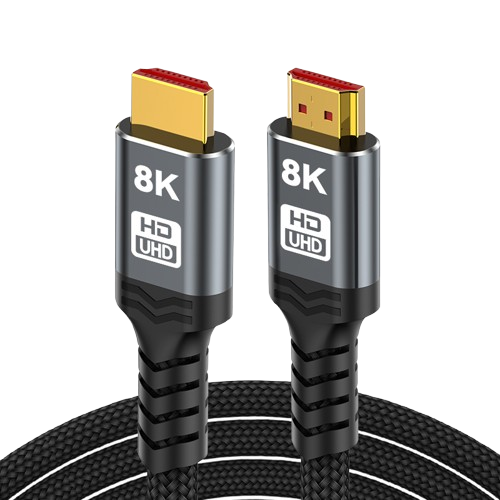 8K HDMI Cable 2.1 Gold Plated Ultra High Speed 48Gbps 8K 60Hz 4K 120Hz HDR eARC