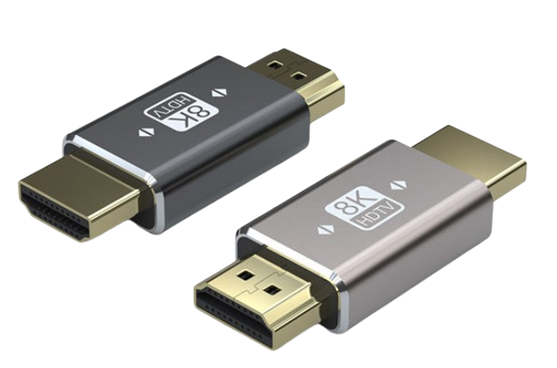 8K HDMI Cable 2.1 Gold Plated Directional & Extension Adapters 8K 60Hz 4K 120Hz
