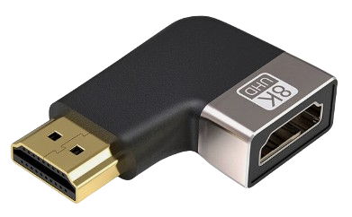 8K HDMI Cable 2.1 Gold Plated Directional & Extension Adapters 8K 60Hz 4K 120Hz